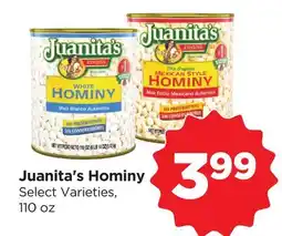 Food 4 Less Juanita's Hominy offer