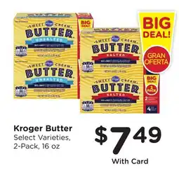 Ralphs Kroger Butter offer