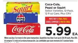 Food 4 Less Coca-Cola, Pepsi or Squirt offer