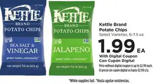 Food 4 Less Kettle Brand Potato Chips offer