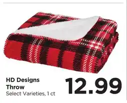 Food 4 Less HD Designs Throw offer