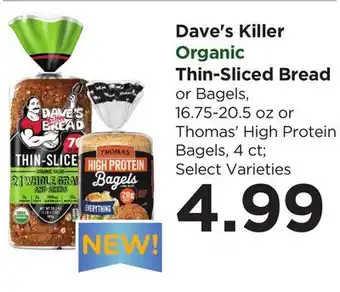 Food 4 Less Dave's Killer Organic Thin-Sliced Bread offer