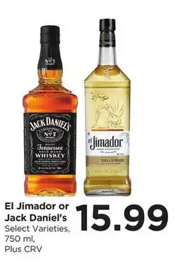 Food 4 Less El Jimador or Jack Daniel's offer