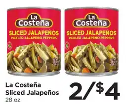 Food 4 Less La Costeña Sliced Jalapeños offer