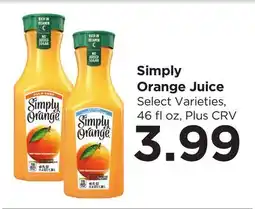 Food 4 Less Simply Orange Juice offer
