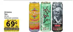 Pavilions Arizona Tea offer