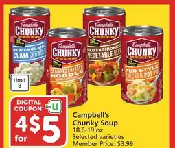 Pavilions Campbell's Chunky Soup offer