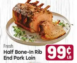Tony’s Fresh Market Half Bone-In Rib End Pork Loin offer