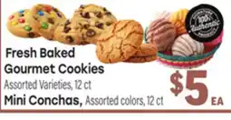 Tony’s Fresh Market Fresh Baked Gourmet Cookies Assorted Varieties, 12 ct, Mini Conchas, Assorted colors, 12ct offer