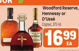 Tony’s Fresh Market Woodford Reserve, Hennessy or D'Ussé offer
