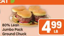 Tony’s Fresh Market 80% Lean Jumbo Pack Ground Chuck offer
