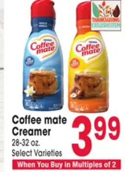 Jewel-Osco Coffee mate Creamer offer