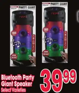 Jewel-Osco Bluetooth Party Giant Speaker offer