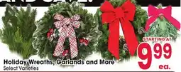 Jewel-Osco Holiday Wreaths, Garlands and More offer
