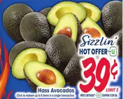 Jewel-Osco Hass Avocados offer