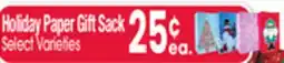 Jewel-Osco Holiday Paper Gift Sack offer
