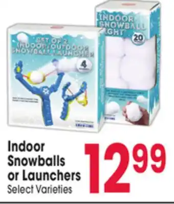 Jewel-Osco Indoor Snowballs or Launchers offer