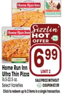 Jewel-Osco Home Run Inn Ultra Thin Pizza offer