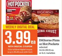 Mariano's DiGiorno Pizza or Hot Pockets offer