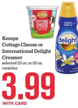 Mariano's Kemps Cottage Cheese or International Delight Creamer offer