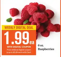 Mariano's Raspberries offer