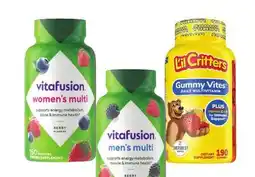 Mariano's Vitafusion or L'il Critters Vitamins offer