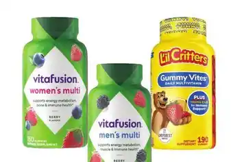 Mariano's Vitafusion or L'il Critters Vitamins offer