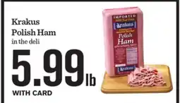 Mariano's Krakus Polish Ham offer