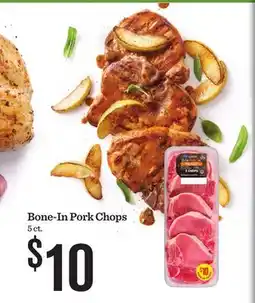 Mariano's Bone-In Pork Chops offer