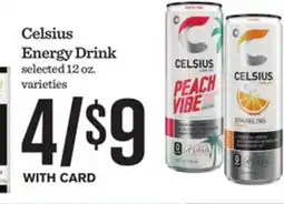Mariano's Celsius Energy Drink offer