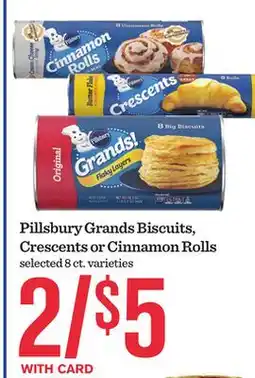 Mariano's Pillsbury Grands Biscuits, Crescents or Cinnamon Rolls offer