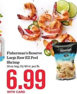 Mariano's Fisherman's Reserve Large Raw EZ Peel Shrimp offer