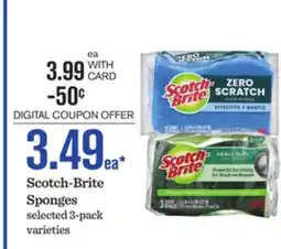 Mariano's Scotch-Brite Sponges offer