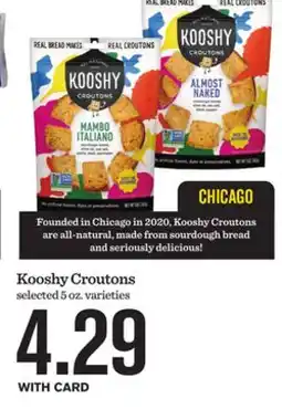 Mariano's Kooshy Croutons offer