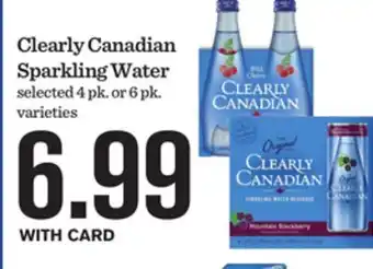 Mariano's Clearly Canadian Sparkling Water offer