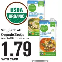 Mariano's Simple Truth Organic Broth offer