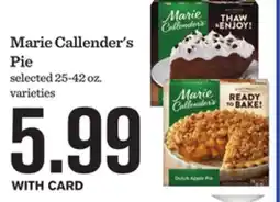 Mariano's Marie Callender's Pie offer