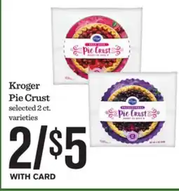 Mariano's Kroger Pie Crust offer