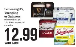 Mariano's Leinenkugel's, Yuengling or Guinness offer