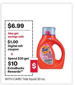 CVS Tide liquid offer