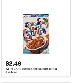 CVS Select General Mills cereal offer