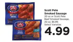 Food 4 Less Scott Pete Smoked Sausage offer