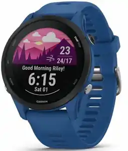 Walmart Garmin Forerunner 255, GPS Running Smartwatch, Advanced Insights, Long-Lasting Battery, Tidal Blue offer