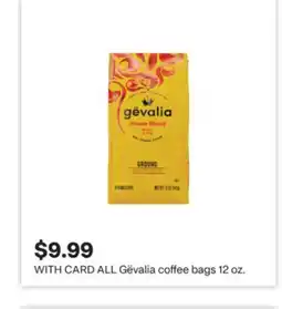 CVS ALL Gëvalia coffee bags offer