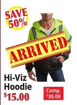 Ocean State Job Lot Hi-Viz Hoodie offer