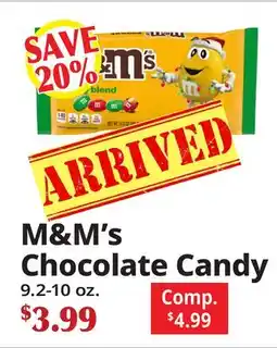 Ocean State Job Lot M&M's Chocolate Candy offer