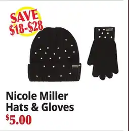 Ocean State Job Lot Nicole Miller Hats & Gloves offer