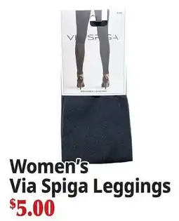 Ocean State Job Lot Women's Via Spiga Leggings offer