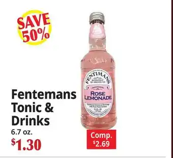 Ocean State Job Lot Fentemans Tonic & Drinks offer