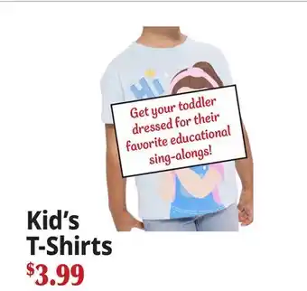 Ocean State Job Lot Kid's T-Shirts offer